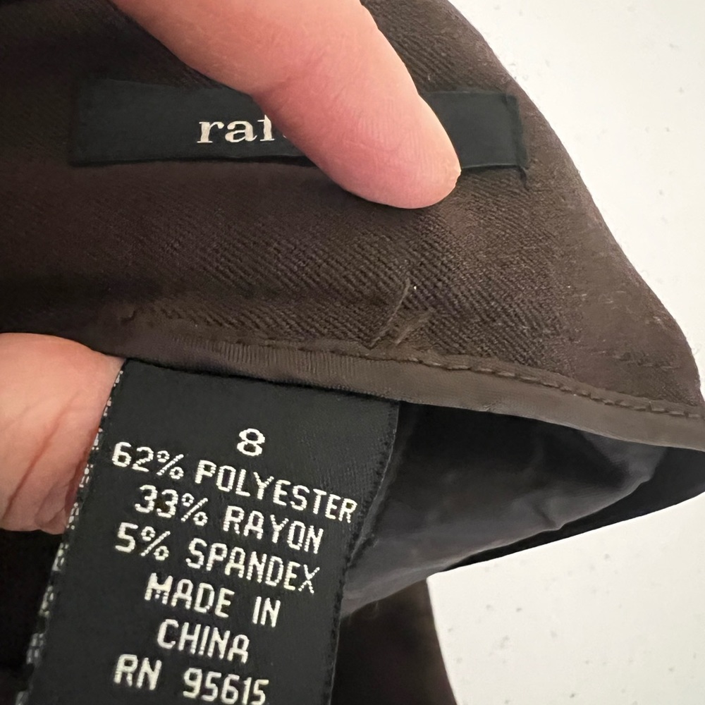 Rafaela pants brown size 8 - Picture 6 of 6
